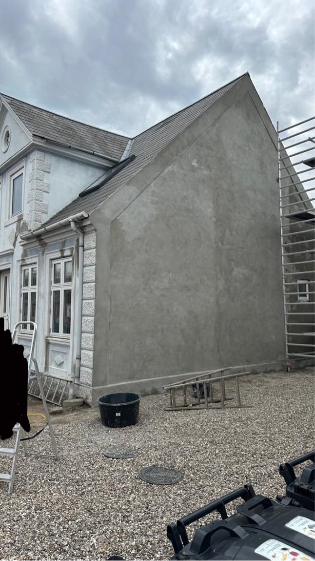 Maleropgave hus udendørs Svendborg
