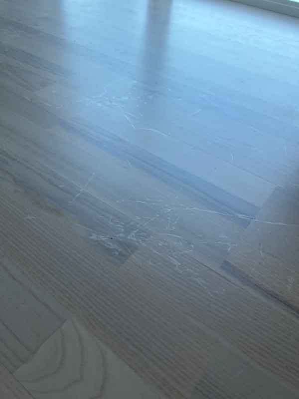 Afslibning af trægulv 35m2