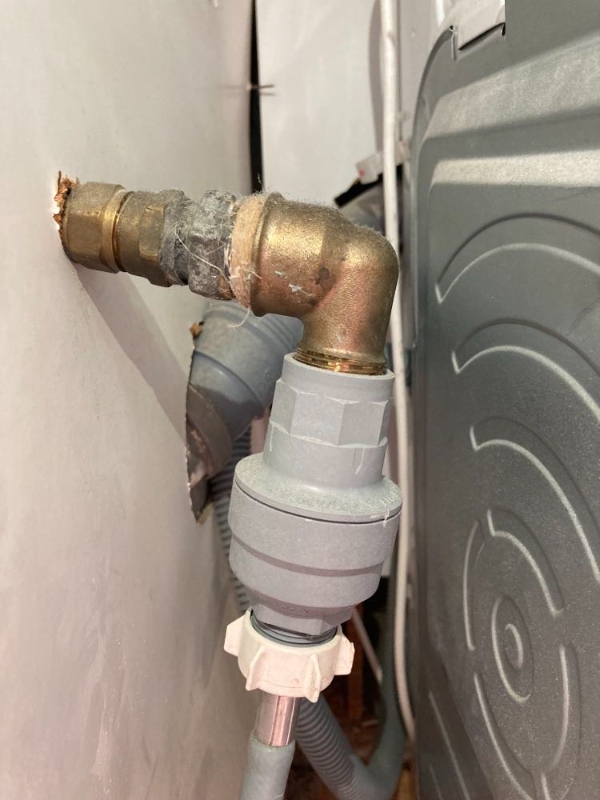 Montering af opvaskemaskine + ballofix