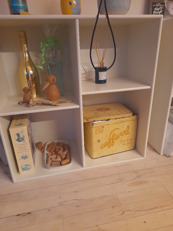 Ophængning af 2 stk. montana reoler i betonvæg