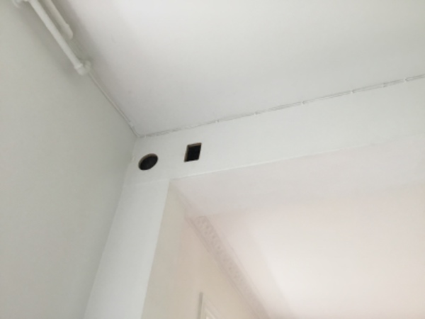 Fyldning af huller i væggene/spartling