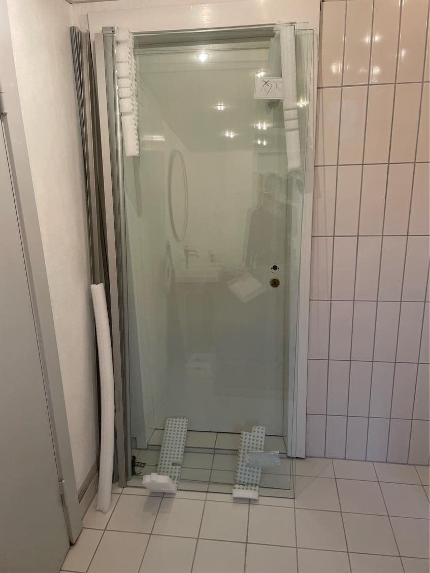 Opsætning af brusevægge