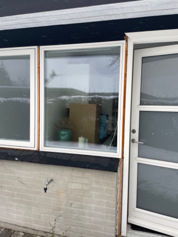 Fugning af 10 vinduer