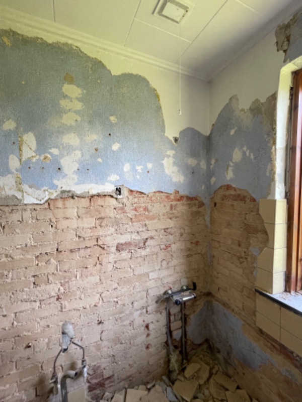 Renovering af badeværelse