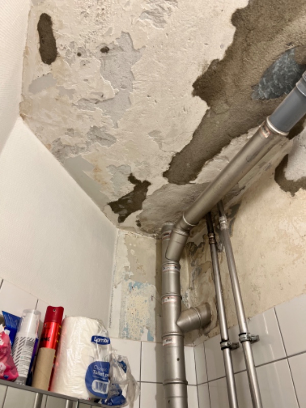 Spartling og tapetsering af badeværelse