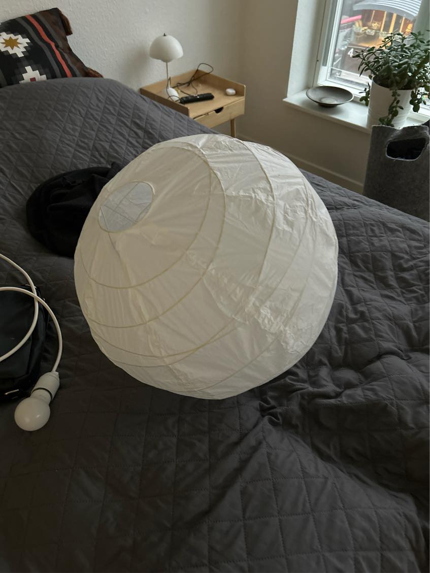 Sætte 6 lamper op