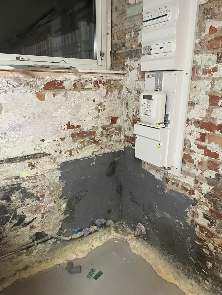 Slibe murstensvægge