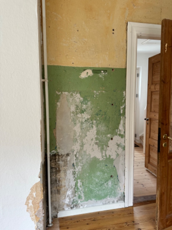 Fuldspartle og filte vægge