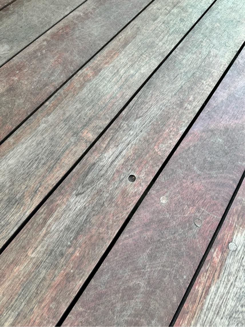 Færdig proppe terrasse