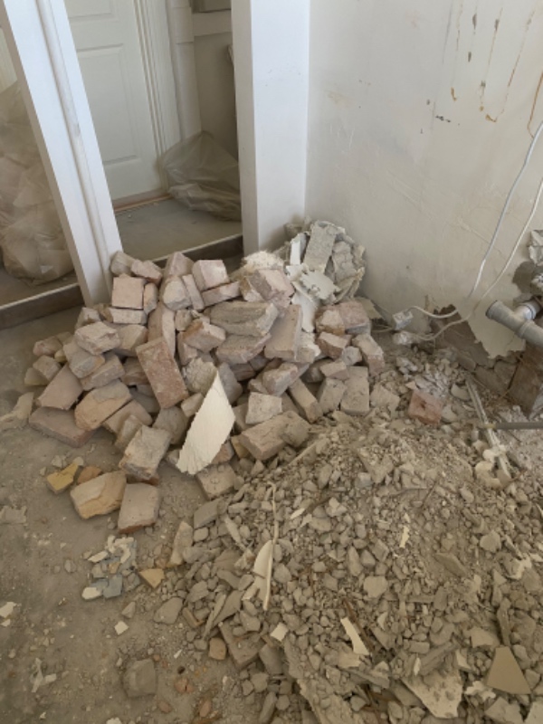 Afhentning af bygge affald