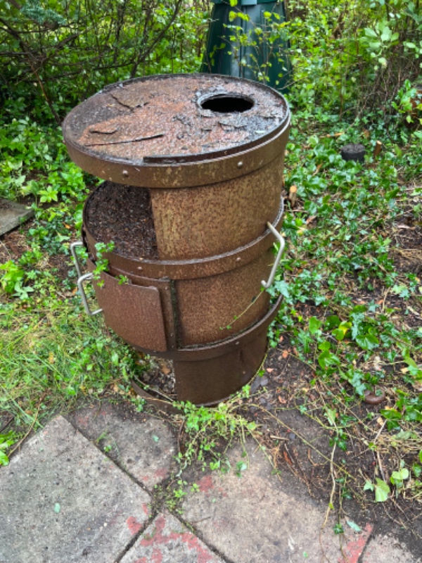 Flytning og bortskaffelse af brændeovn