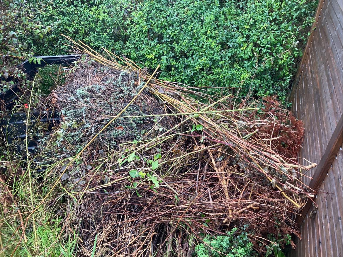 Afhentning af haveaffald