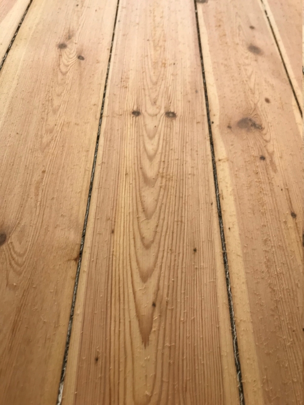 Udskift af fuger i gammelt trægulv