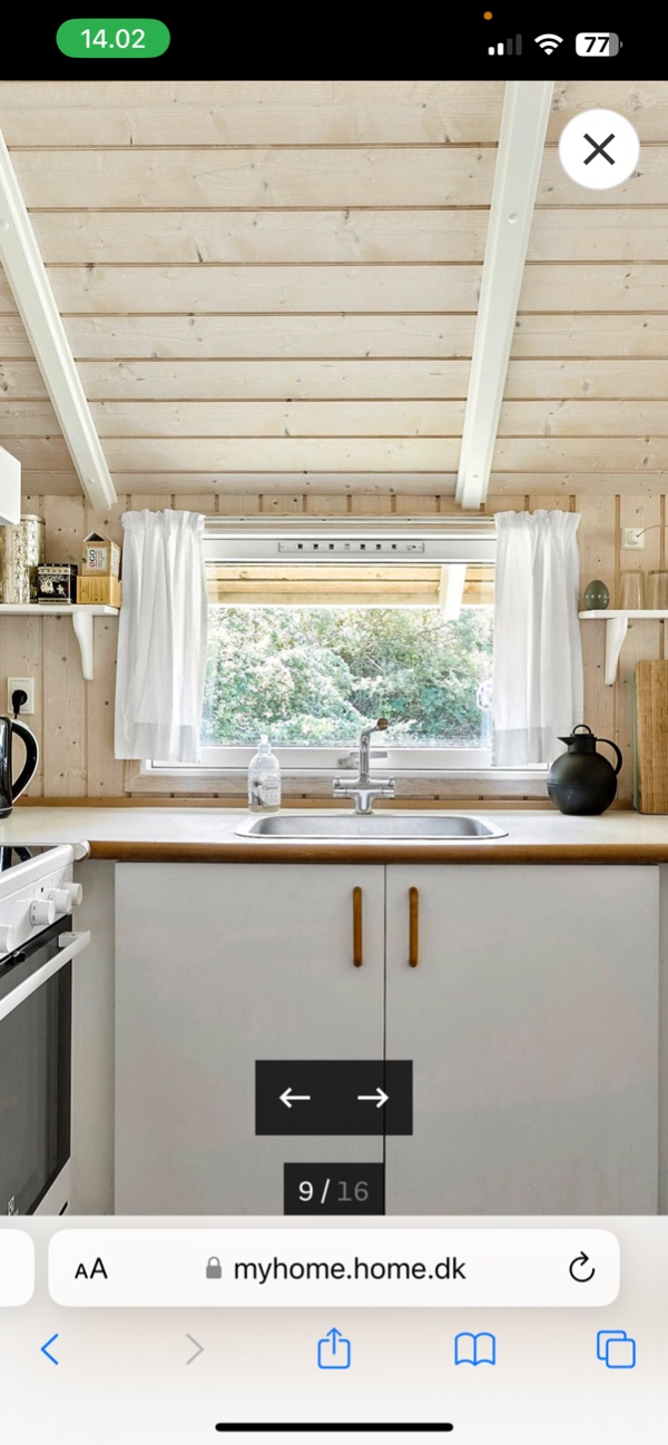 Nedrivning af lille køkken i sommerhus