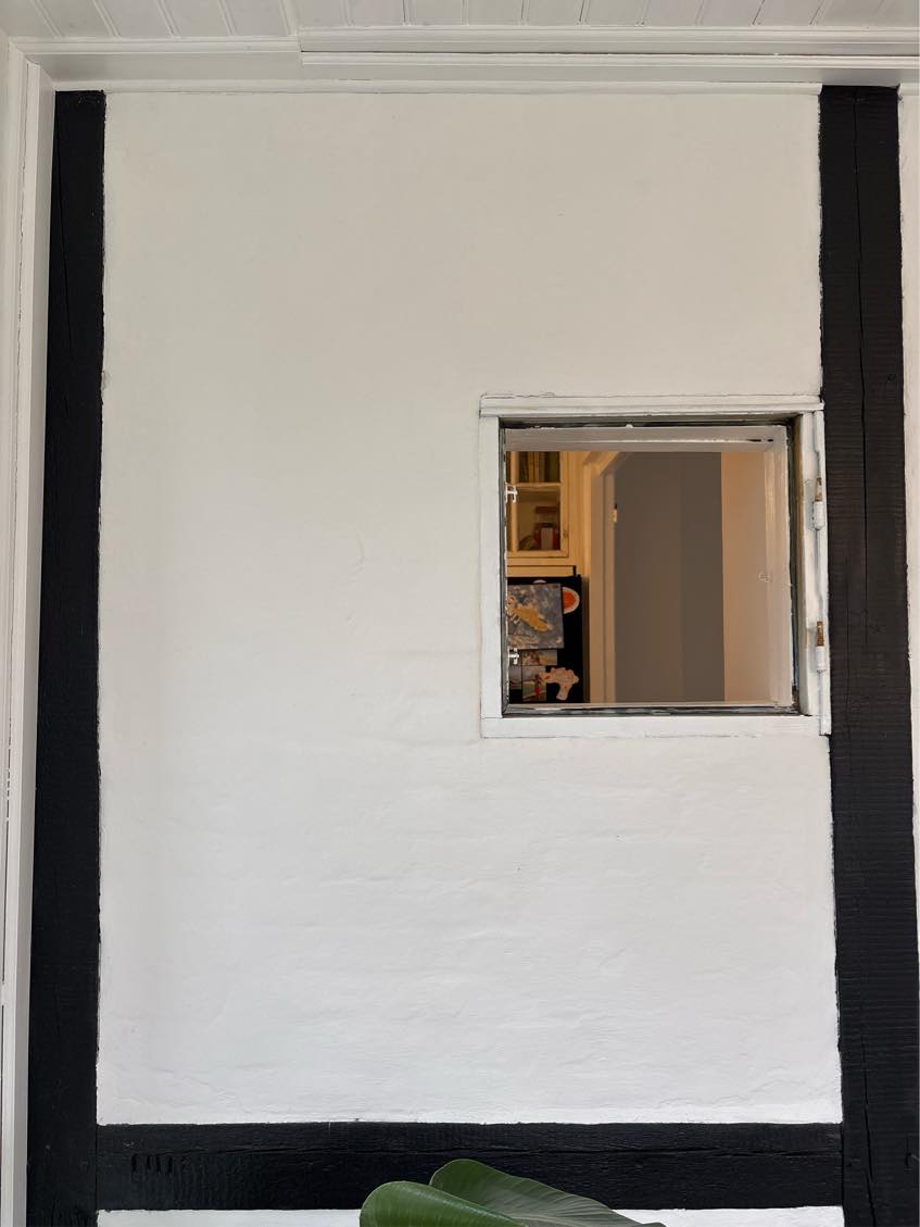 Lave hul i murstensvæg