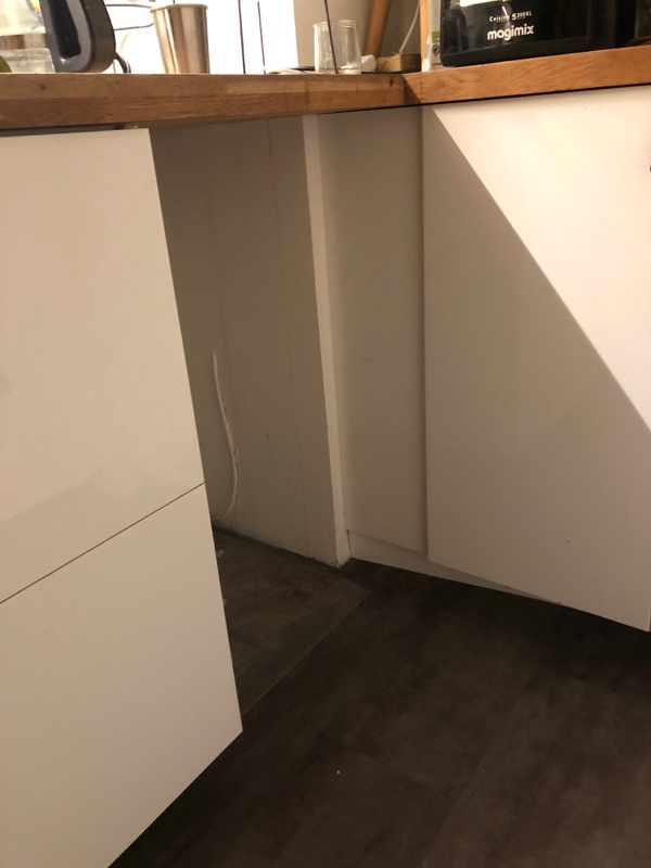 Montering af opvaskemaskine