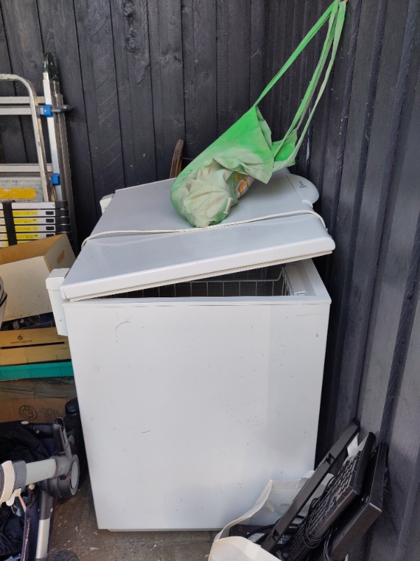 Køre skrald på lossepladsen