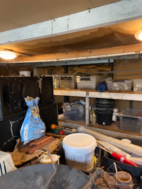 Oprydning af mit haveskur