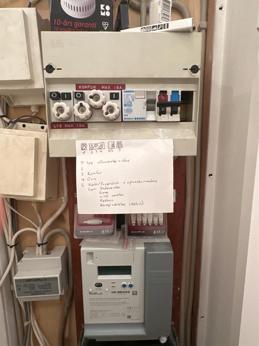 Sikringen springer hele tiden