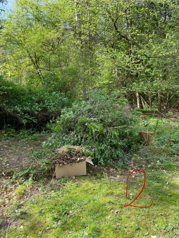 Haveaffald kørsel til genbrugsstation