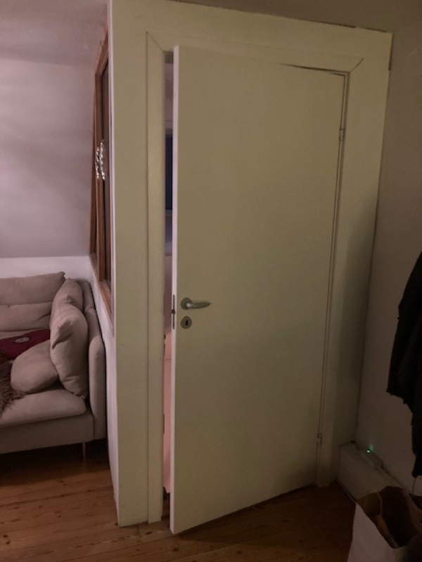 Fjernelse af skillevæg ifm. flytning