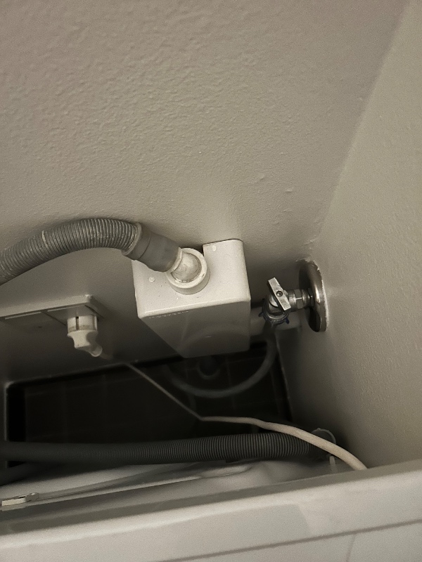 Tilslutning af opvask og vaskemaskine, til bestående installation ,drypbakke og dampspærre