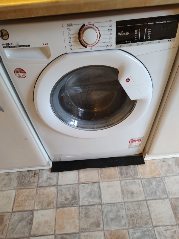 Installation af vaskemaskine