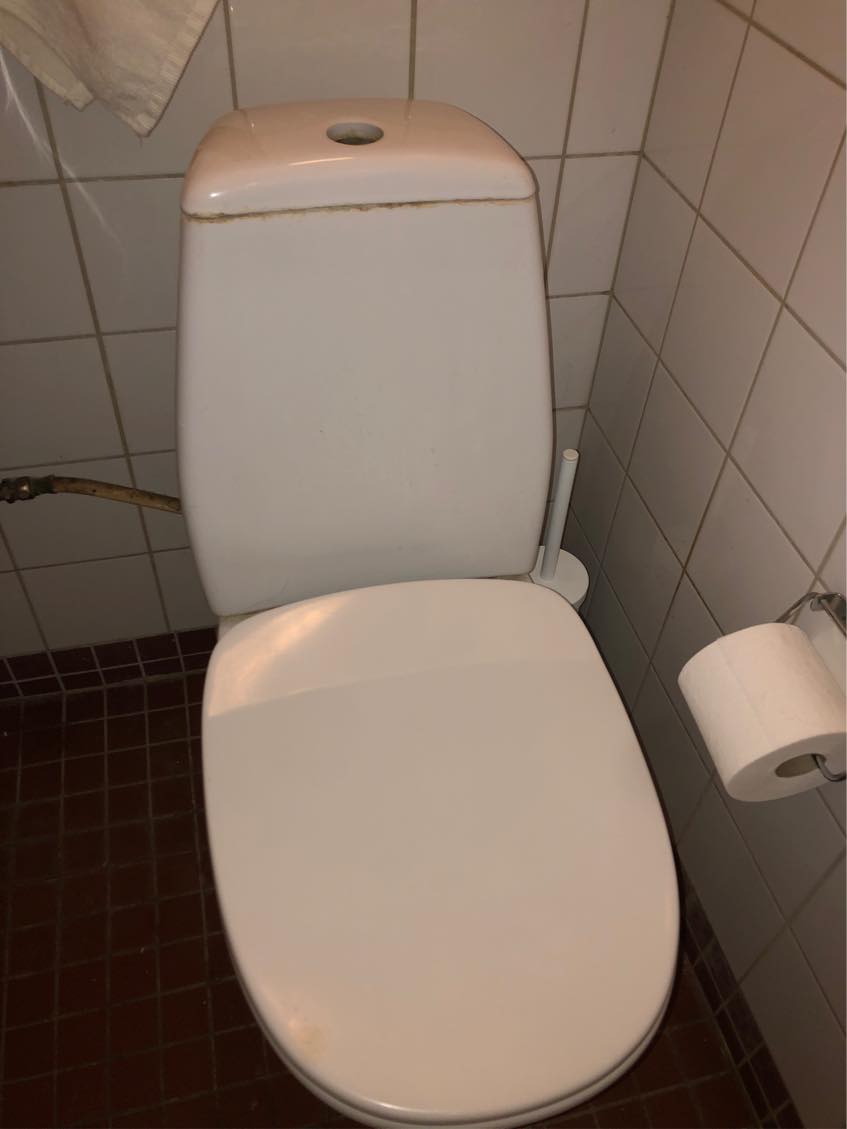 Udskiftning af WC