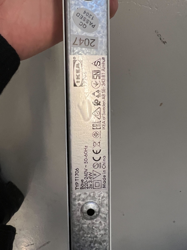 Opsætning af 3 lamper