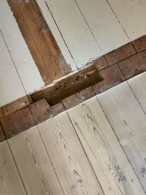 Reparation og slibning af trægulv