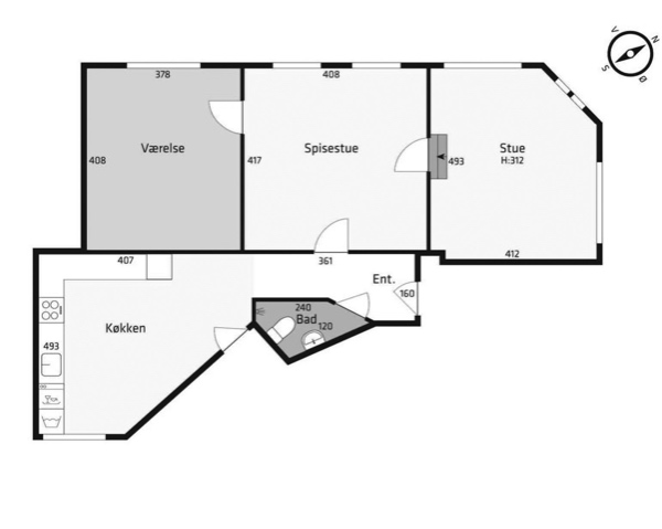 Deep Clea: 99m2, Nørrebro