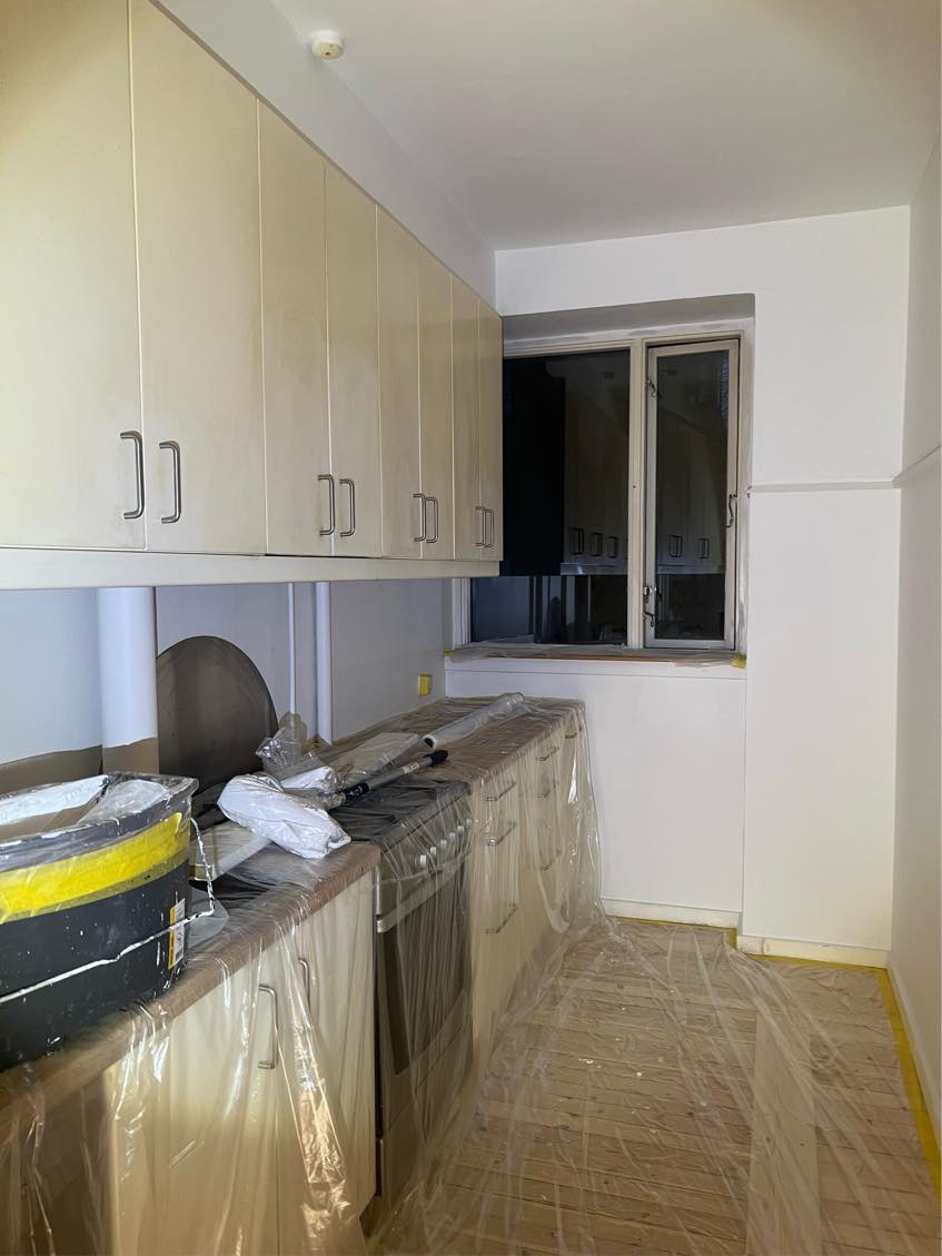 Sprøjtelakering af køkkenlåger