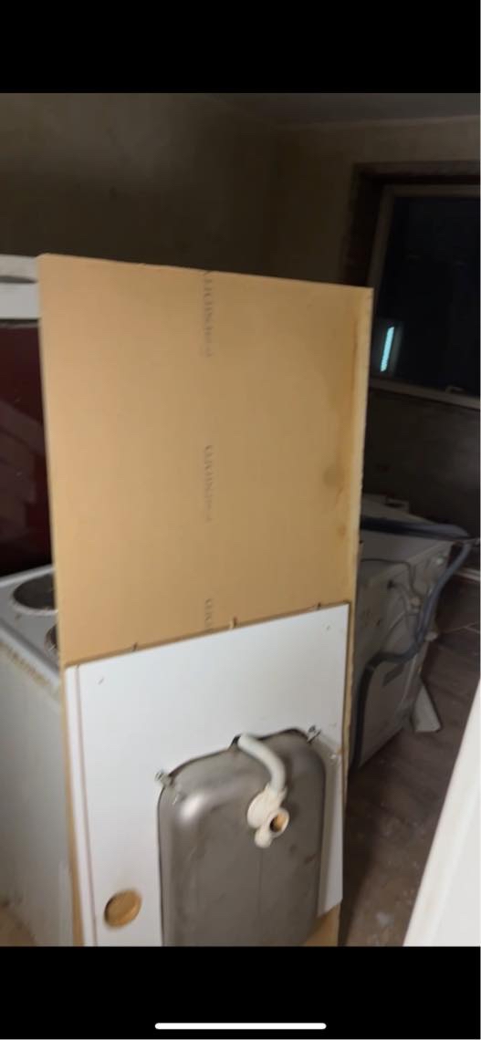 Afhentet byggeaffald ifm nedrivning på nørrebro