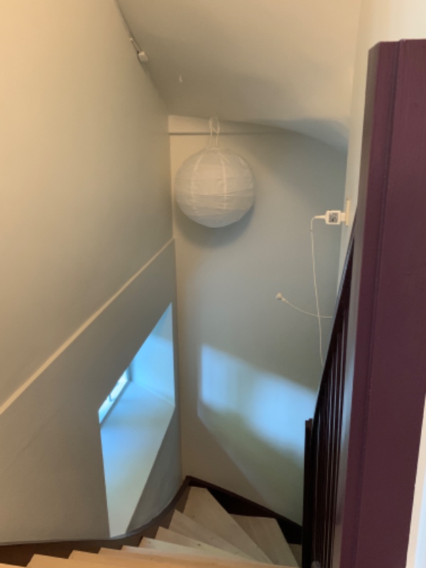 Sætte fem spots op i loft