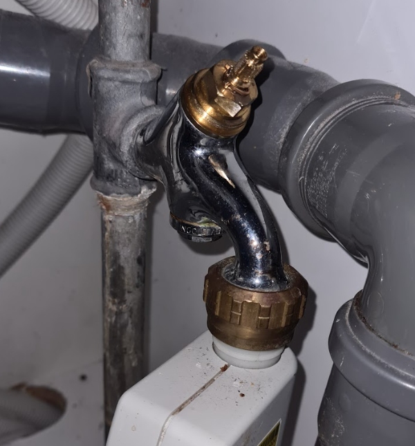 aftapningshane sidder fast