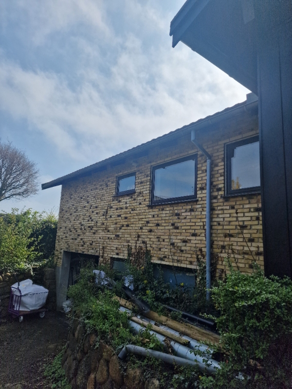 Udskiftning af tagrende