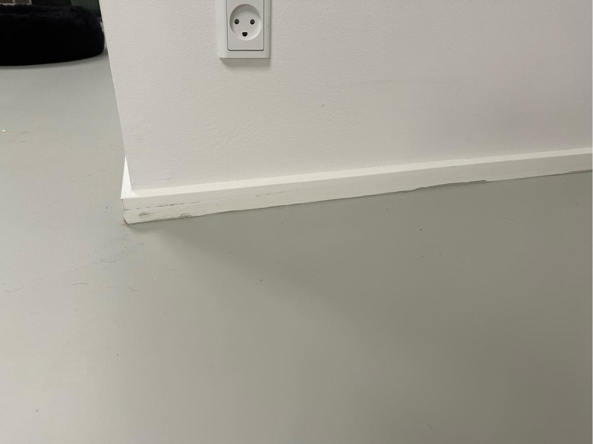 Maling af fodpaneler