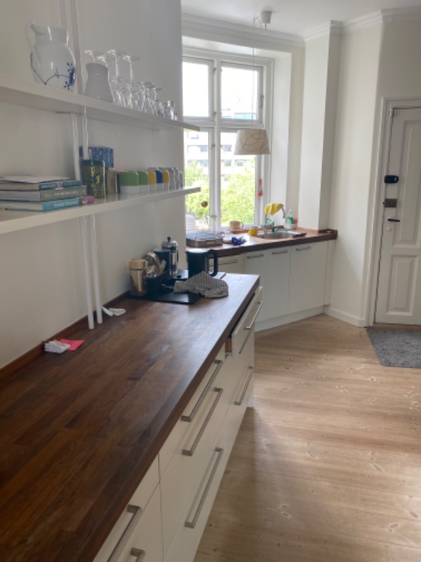 Vi skal have fjernet/revet vores gamle køkken ned