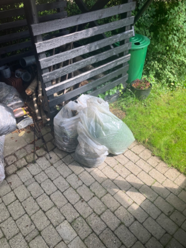 Afhentning af haveaffald