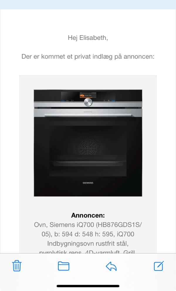 Transport af ovn og kogeplade