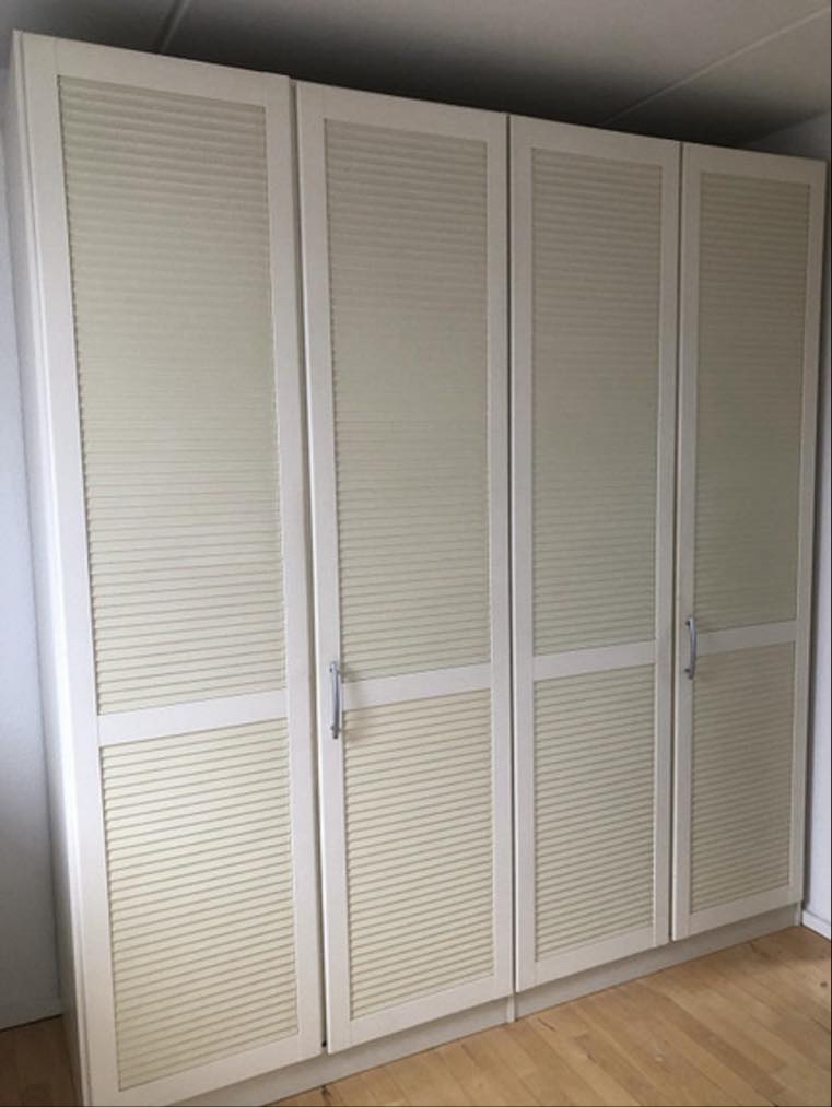 Hente et skab fra Glostrup. Skaber skal skilles ad og køres til Ishøj