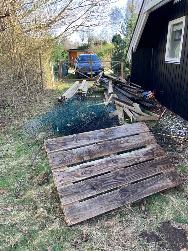 Kørsel af affald til genbrugsstation