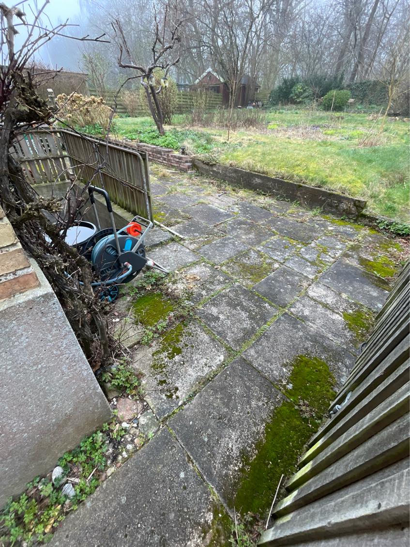 Nye fliser udendørs (40 M2)