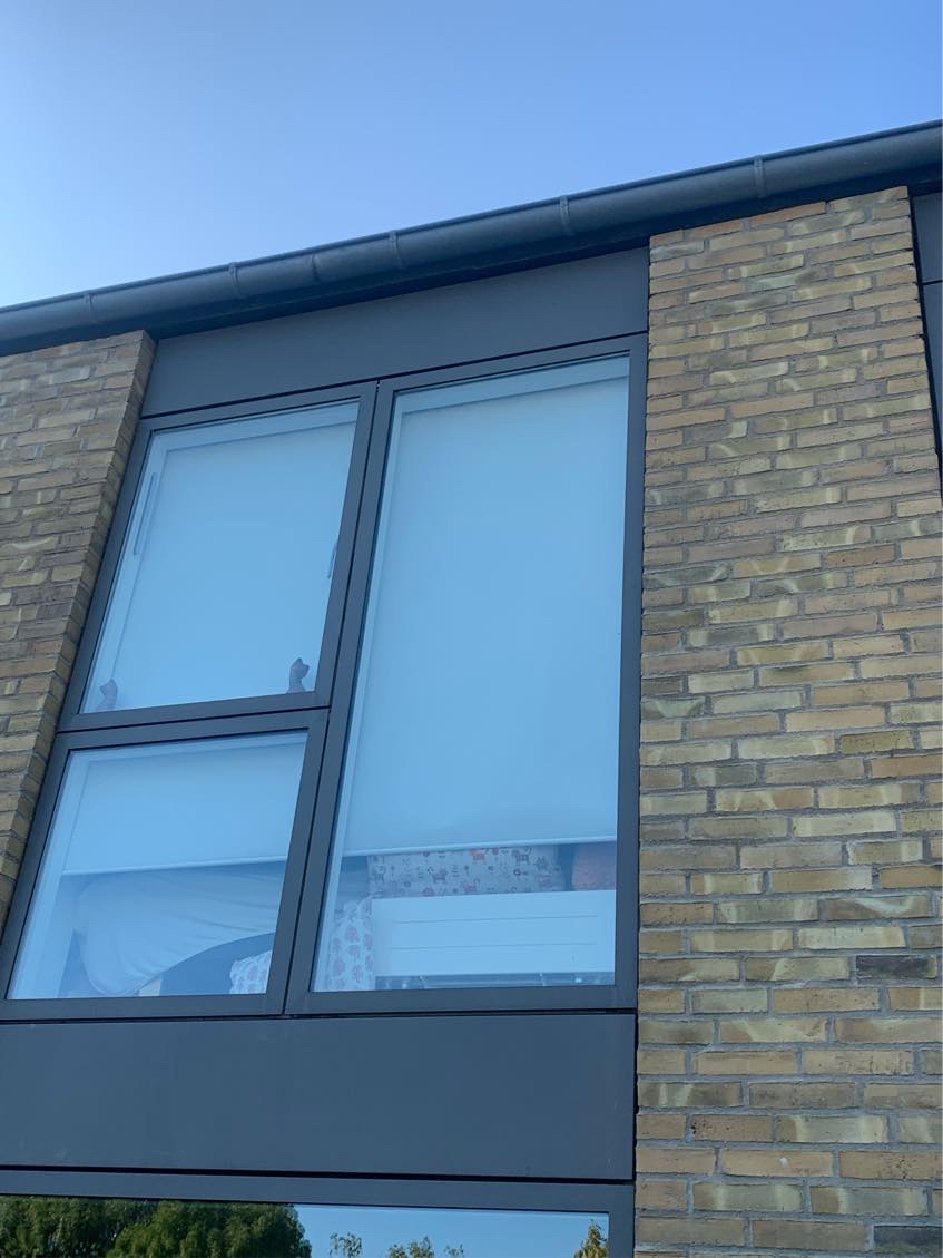 Tætning tagrende utæt i samling