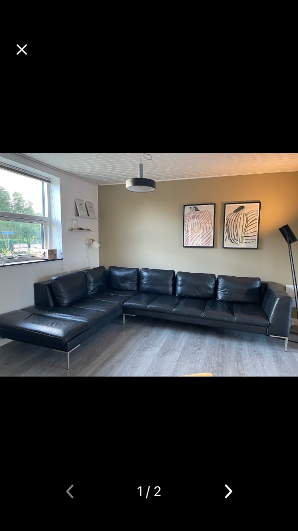 Hjørnesofa chaiselong