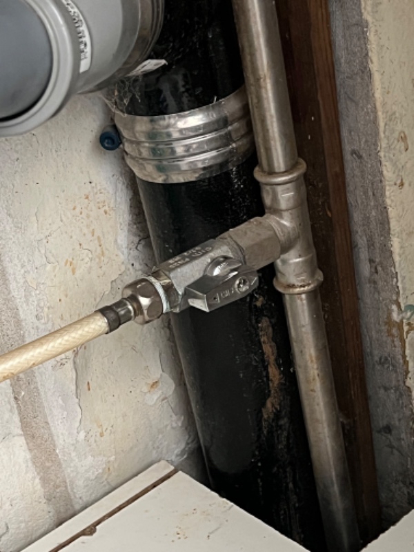 Installation af vaskemaskine