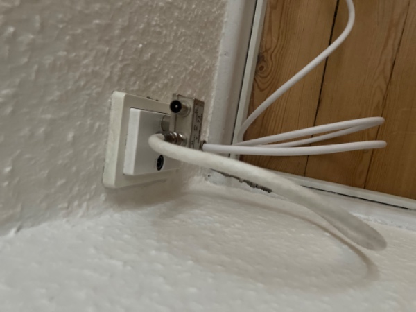 Koblet chromecast til tv