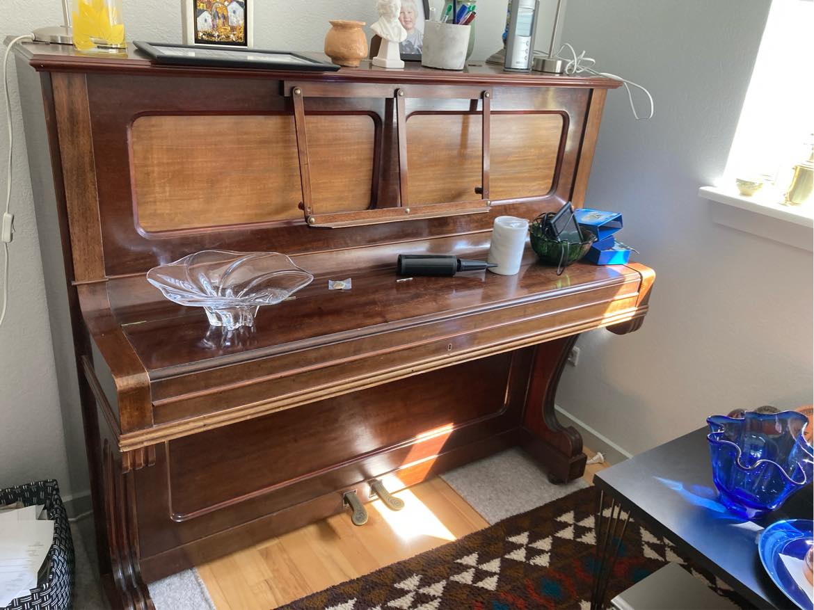 Bortskaffelse af gammelt klaver