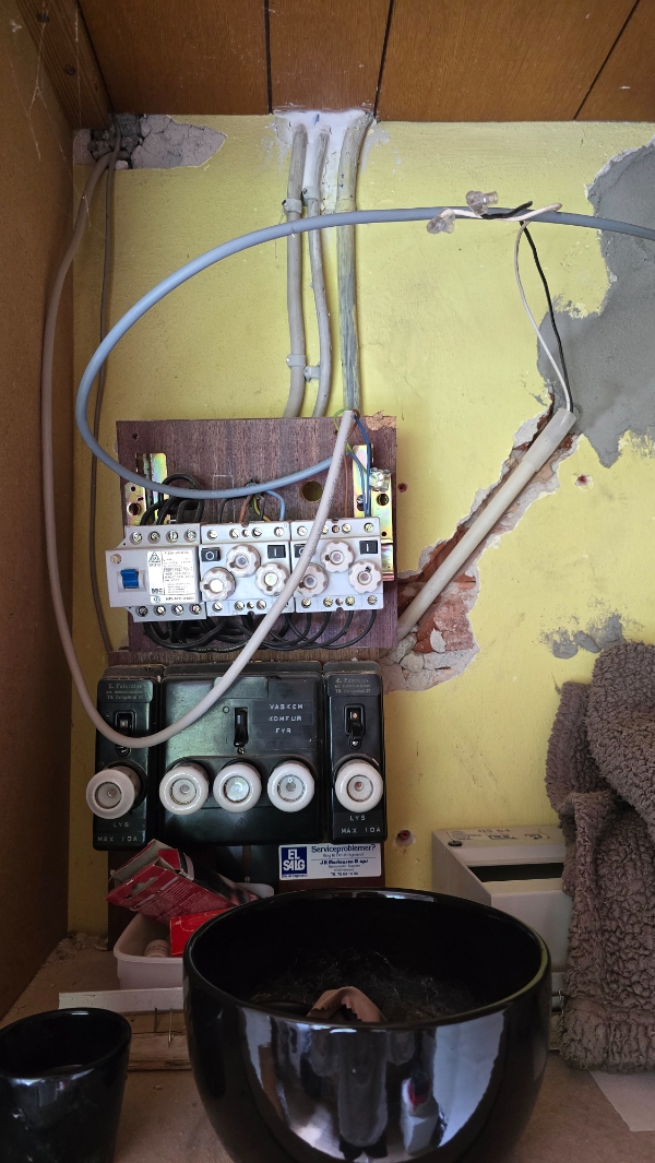 Udskiftning af eltavle til nyere