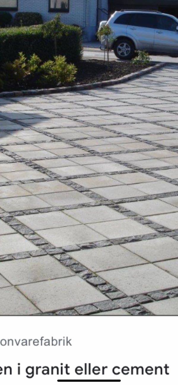 Københavnerbelægning til indkørsel